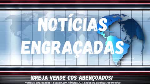 Notícias engraçadas: Igreja vende cds abençoados!