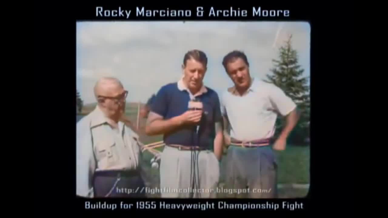 1955-09-21 Rocky Marciano vs Archie Moore