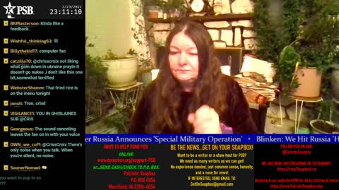 2022-02-23 23:00 EST - Crossing the Matrix: with Chris