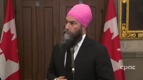 Canada: NDP Leader Jagmeet Singh speaks with reporters ahead of question period – February 15, 2023
