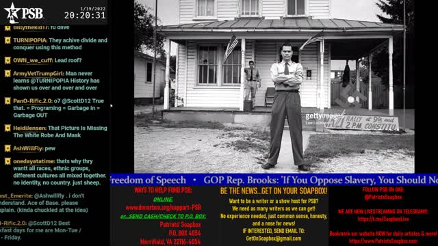 2022-01-19 20:00 EST - Modern Day America: with LC Mac