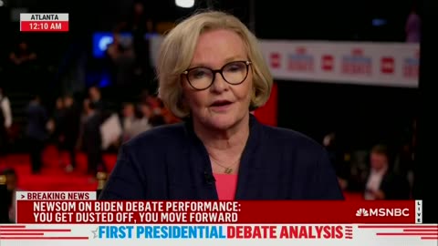 June 27, 2024 - Claire McCaskill on the First Biden-Trump Debate