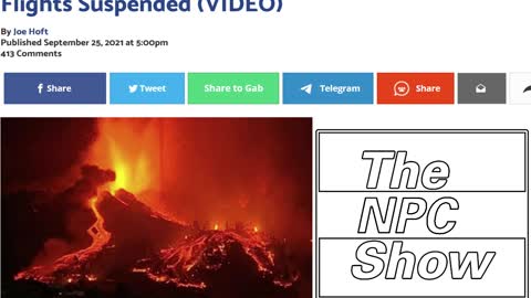 US East Coast Can Be Destroyed By The Canary Islands Volcano 🟠⚪🟣The NPC Show