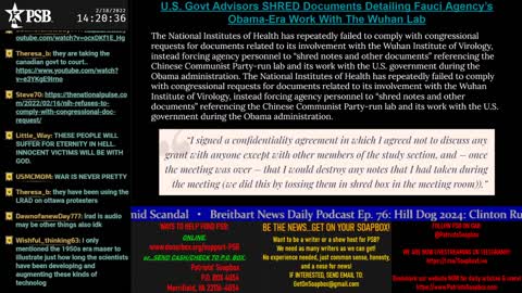 2022-02-18 13:09 EST - "You Don't Say? Gang": with Nurse Nett, No Regerts, Maj WTF & more