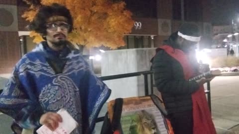 3/4 🦁🐑📜Street Preaching G.R.Michigan Camp (11/23/24) Hebrew Israelites