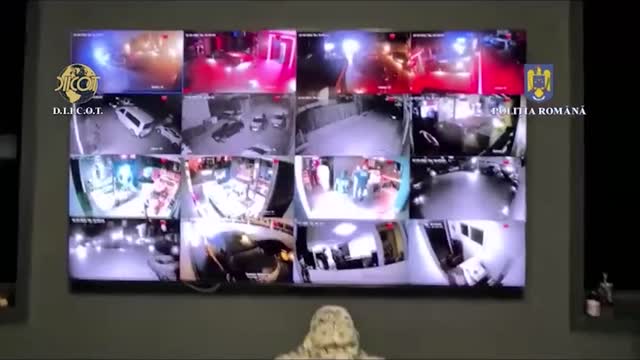 Andrew Tate: Moment Romanian police raid house to arrest social media influencer