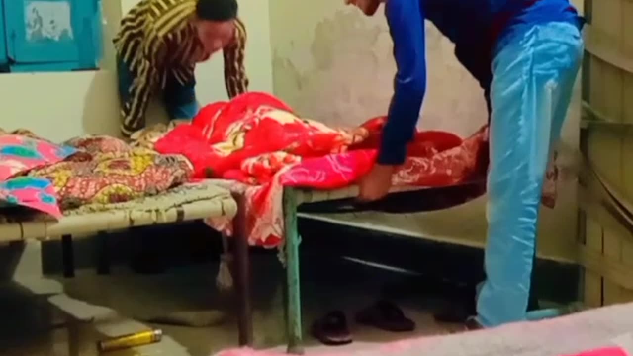 Chill at night in hoatal full funny video