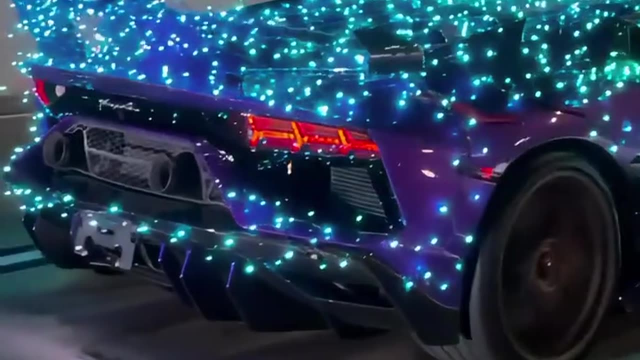 Lamborghini car with lights #shorts #youtubeshorts #ytshorts