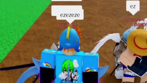 เเละนี้คือเสียงจากเด็ก เอ๋อ! ( Blox Fruits ) #bloxfruit #roblox