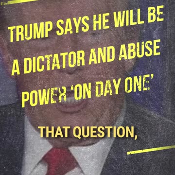 Trump Promises to Close Border & Drill for Oil Day One.