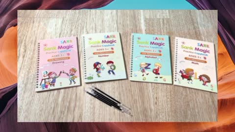 Magic practice copybook child practice copybook