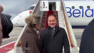 The Prime Minister of Belarus arrived on a visit to Moscow