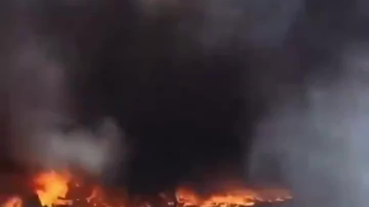 ISRAELI MILITARY BASE in Tel Aviv BURNING DOWN right now!