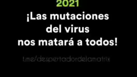 Siempre tienen una estrategia para manipularnos mediante el miedo. Covid 19 Plandemia Coronavirus