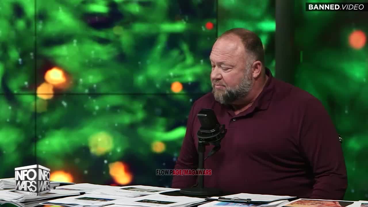 Alex Jones: LGBT Cult Hijacks Church, Replaces Jesus With Queer - 12/22/22