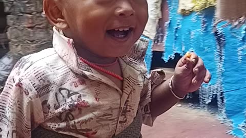 Cute Baby Model Walk