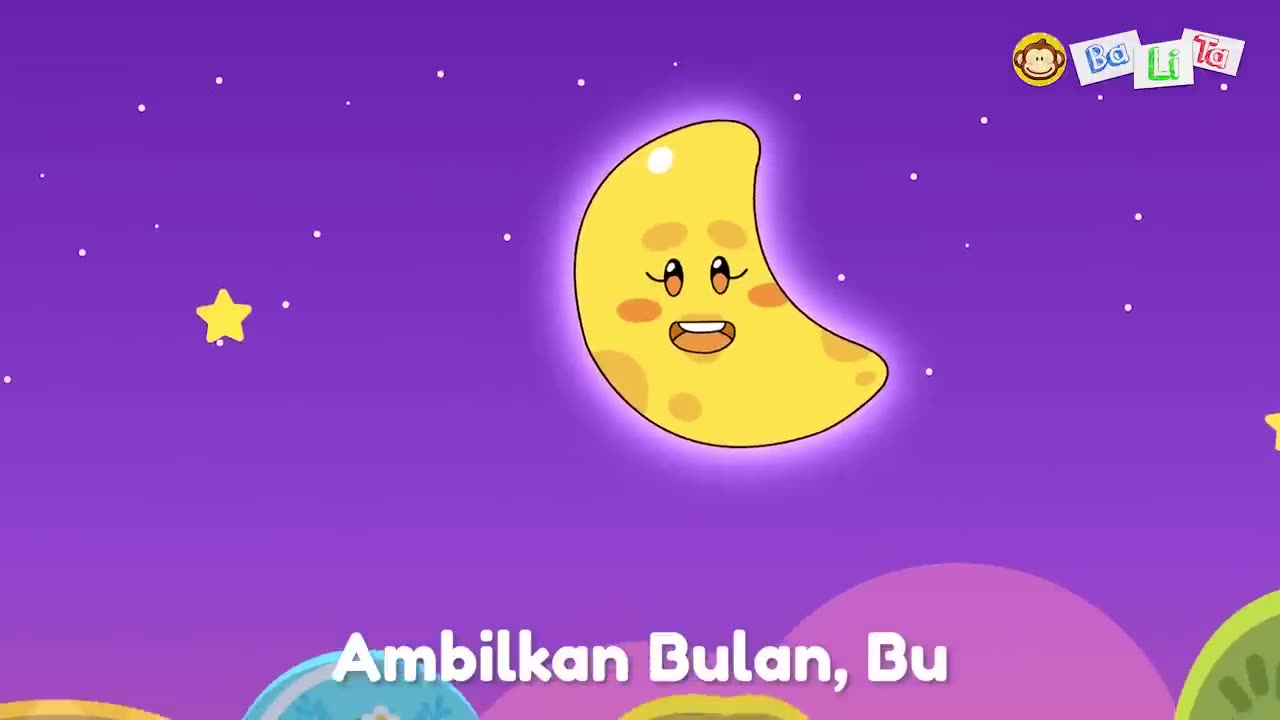 Indonesian children's song // title "ambilkan bulan bu" (Title "get the moon mom")