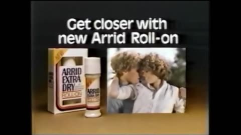 Arrid Extra Dry Roll On - TV Commercial - 1980