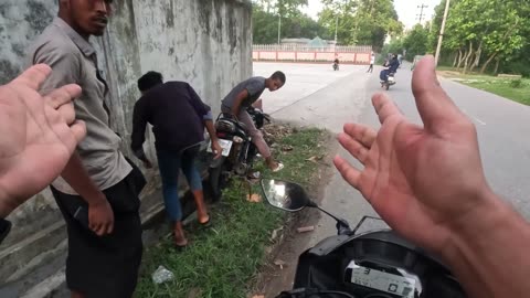 Dangerous Bike Accident