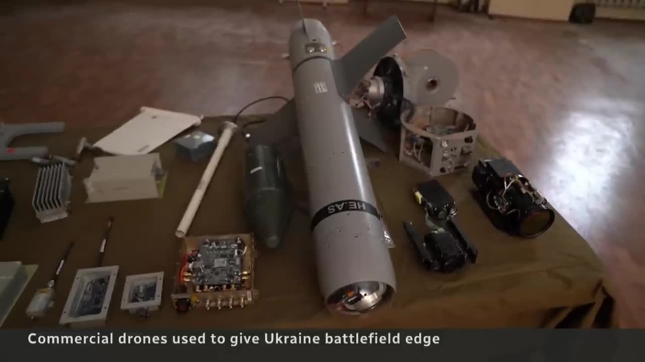 Drone war in Ukraine I heart breaking video