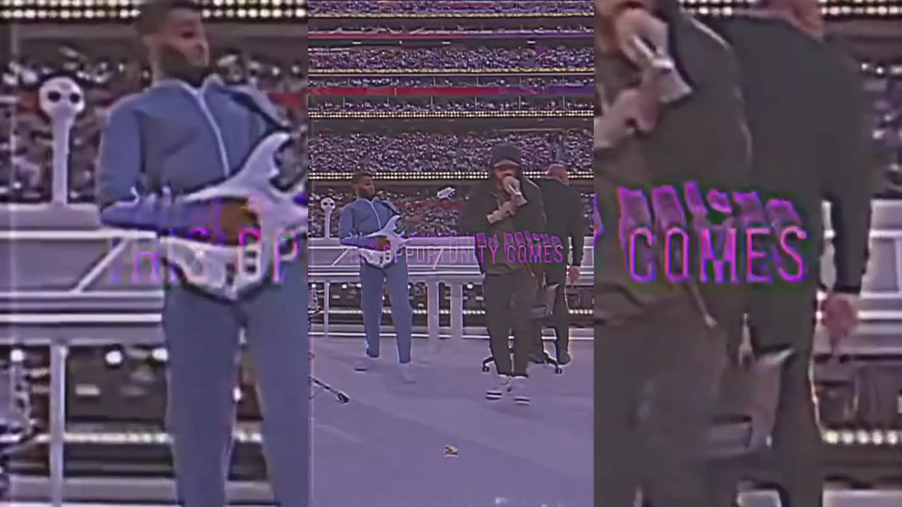 Eminem performing ‘Lose Yourself’ at the Super Bowl Halftime Show🔥