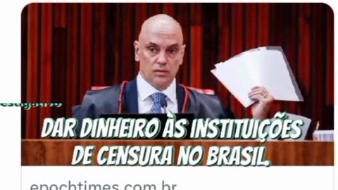 ALEXANDRE NAZISTA DE MORAES O ALUNO DA C.I.A. censurou,perseguiu,torturou e matou. É por isso que eles acusaram o presos de terroristas que na verdade são Eles os terroristas.