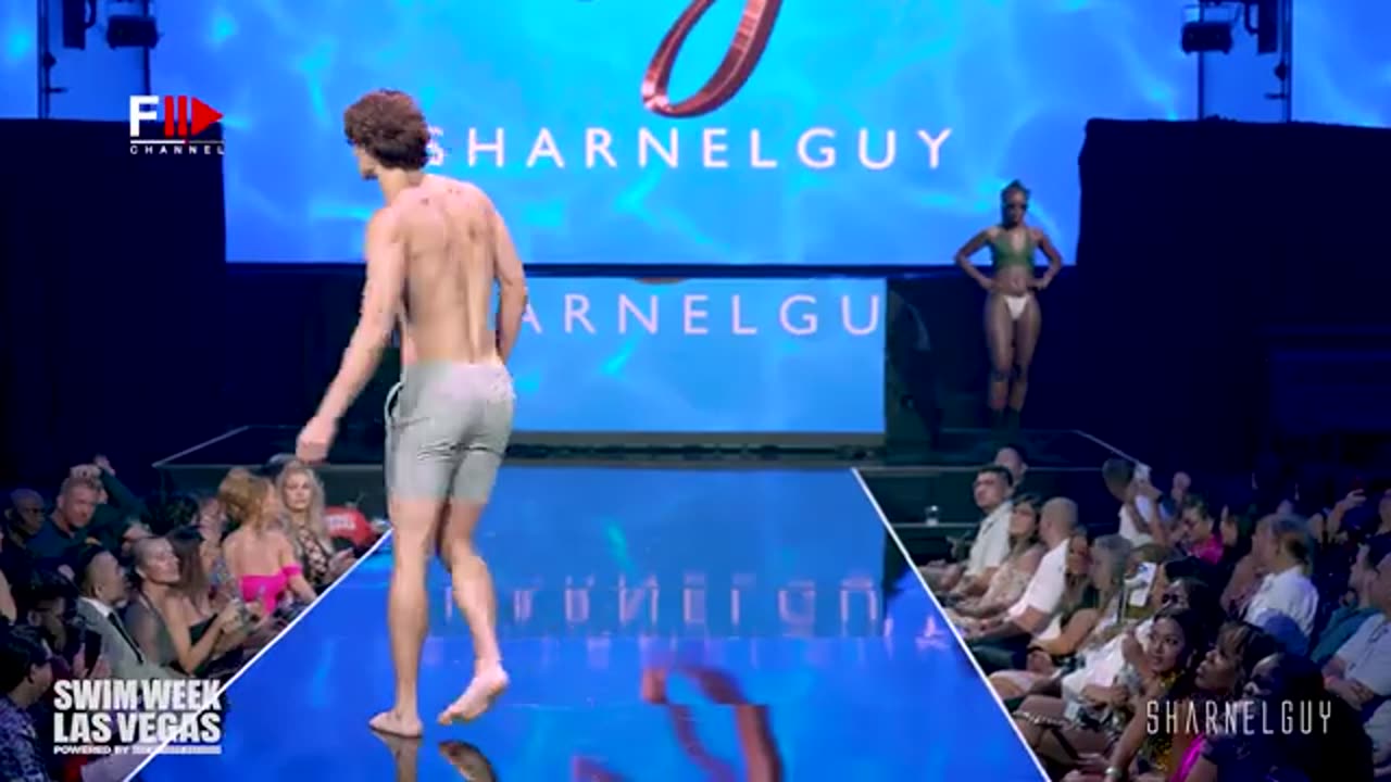 SHARNEL GUY Art Hearts Swim 2025 Las Vegas - 4K