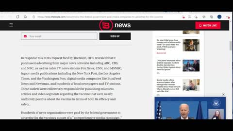 HHS department paid tax money promoting the virus and the filth