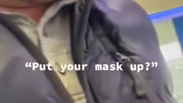 Man Pranks People by Wearing Realistic-Looking Face Mask