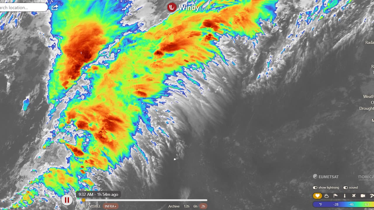 Making a New Hurricane in the Pacific, Chemtrail Operations on going over Missouri & Illinois