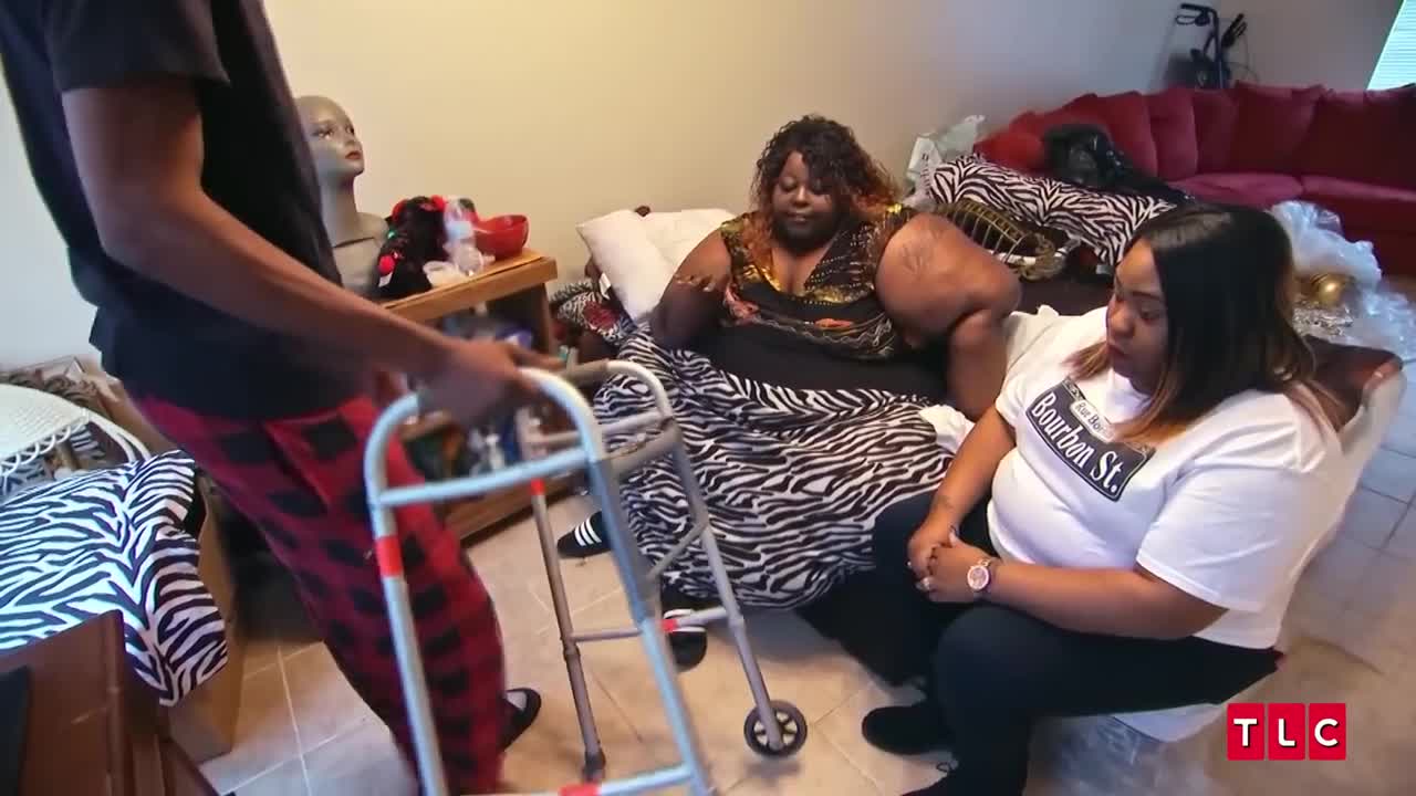 Lashanta Stuggles to Get Out of Bed My 600-lb Life Where Are They Now TLC