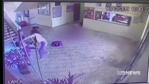 10 killed in brutal Brazil school shooting | Nine News Australia