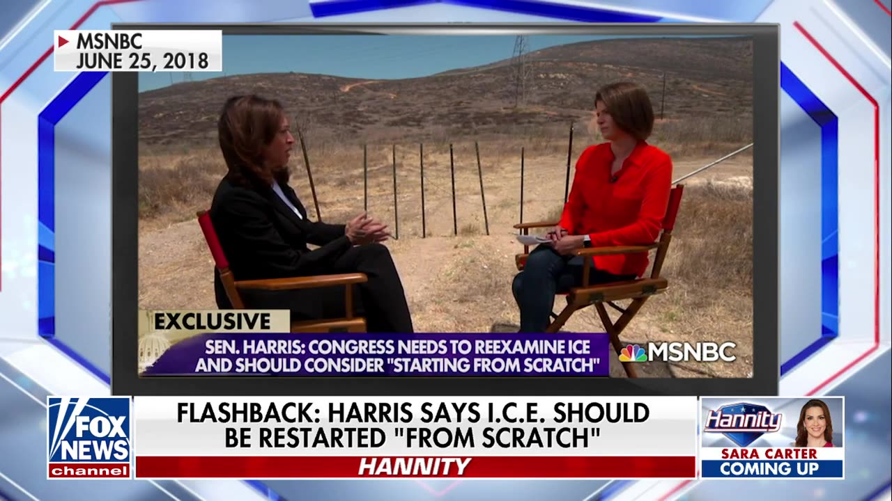 Sean Hannity : Kamala's failures are well documented