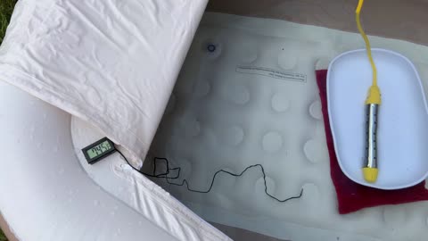 Results After 37 Minutes Have Elapsed at 131 Degrees Fahrenheit; Again Explaining Homeostasis; Trial and Error at Work; the Immersion Water Heater’s Conductivity and Safety; and Increasing the Heat from 131 Degrees to 167 Degrees 10/08/2023 1224