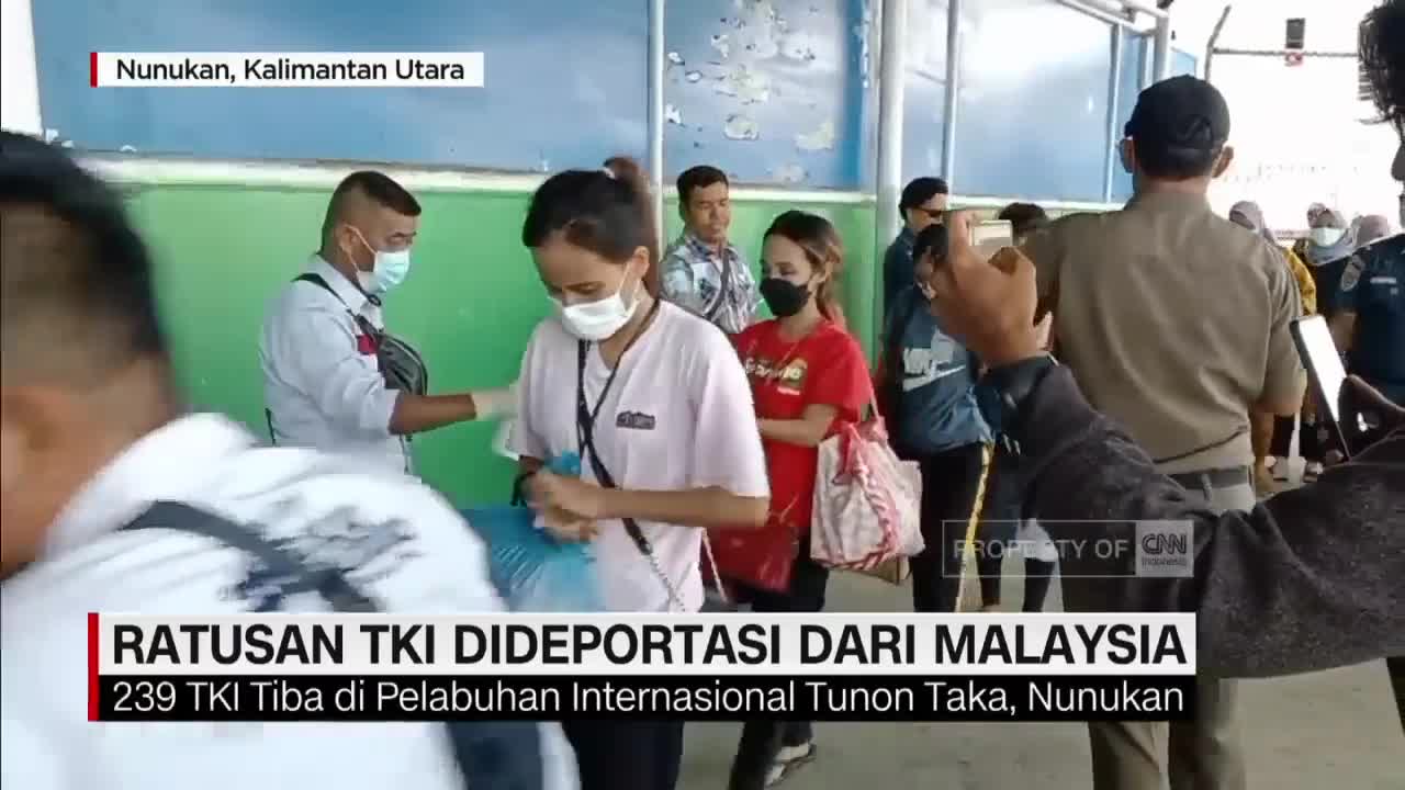 Ratusan TKI Dideportasi dari Tawau Malaysia Karena Tak Memiliki Paspor