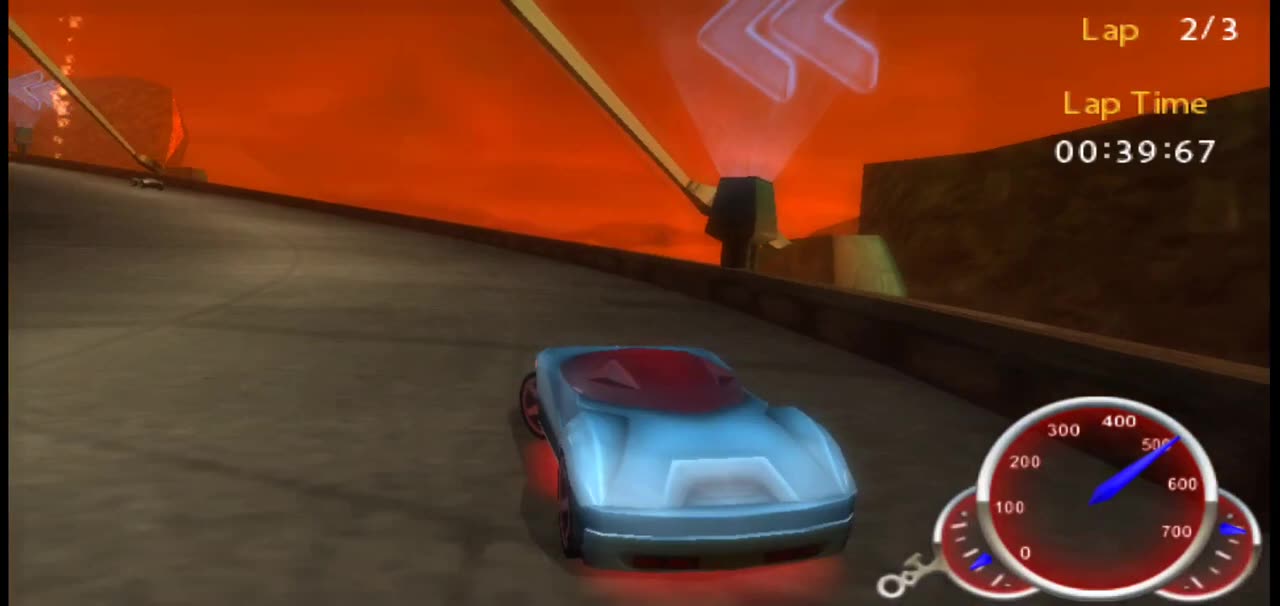 Starting Hot Wheels Ultimate Racing.... On The PSP