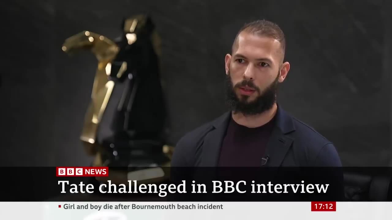 Andrew Tate BBC interview: Influencer challenged on misogyny and rape allegations - BBC News