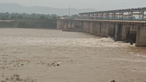 River Flood #flood #dam