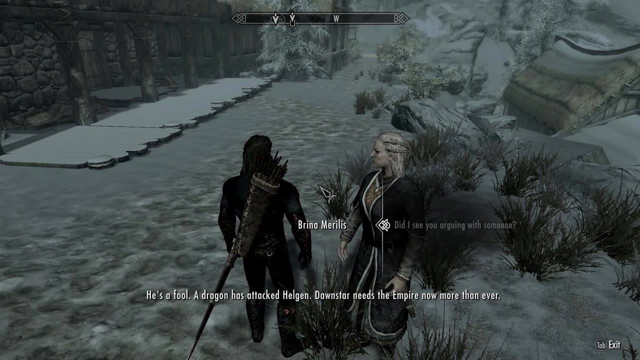 Skyrim Special Edition exploring dawnstar