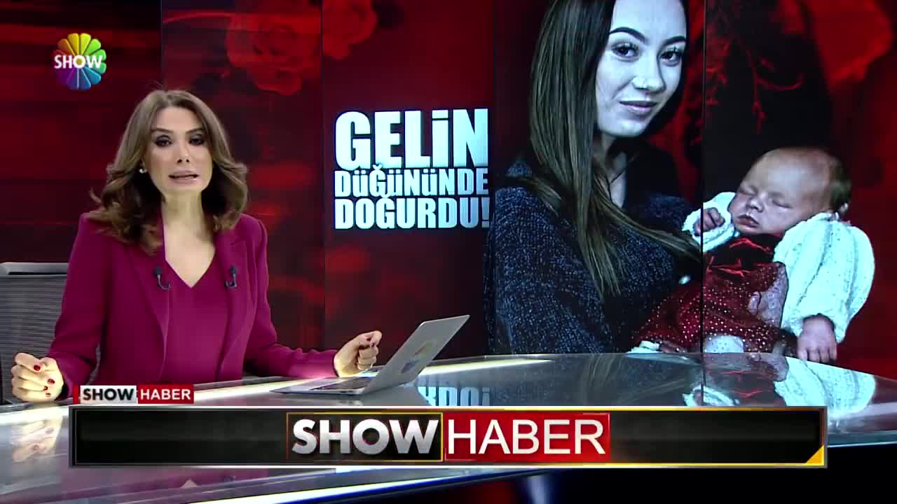 Gelin kendi düğününde doğurdu