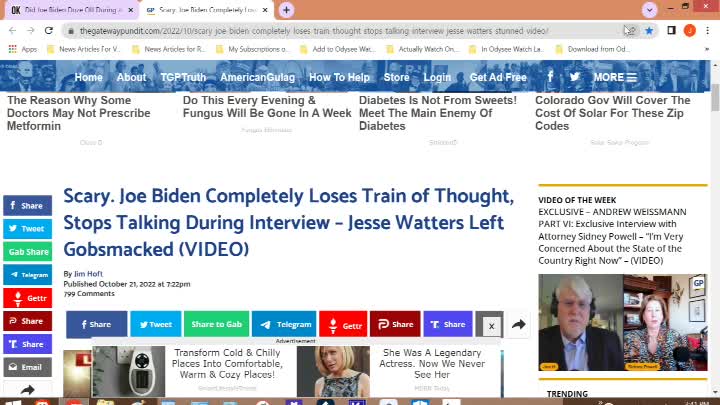 Chaos News Special Biden Fell Asleep Mid Interview Edition