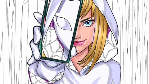 Gwen Stacy (happy colour)