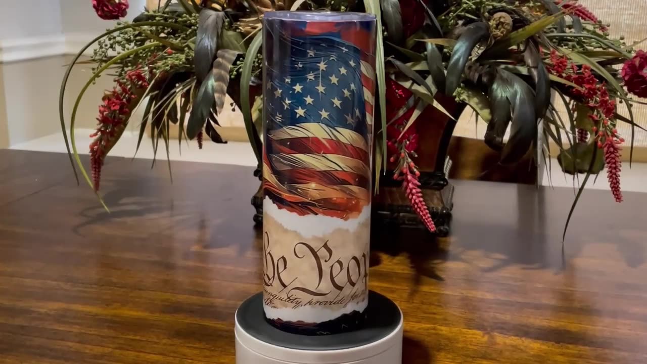 We The People Tumbler | Patriotic 20oz Tumbler