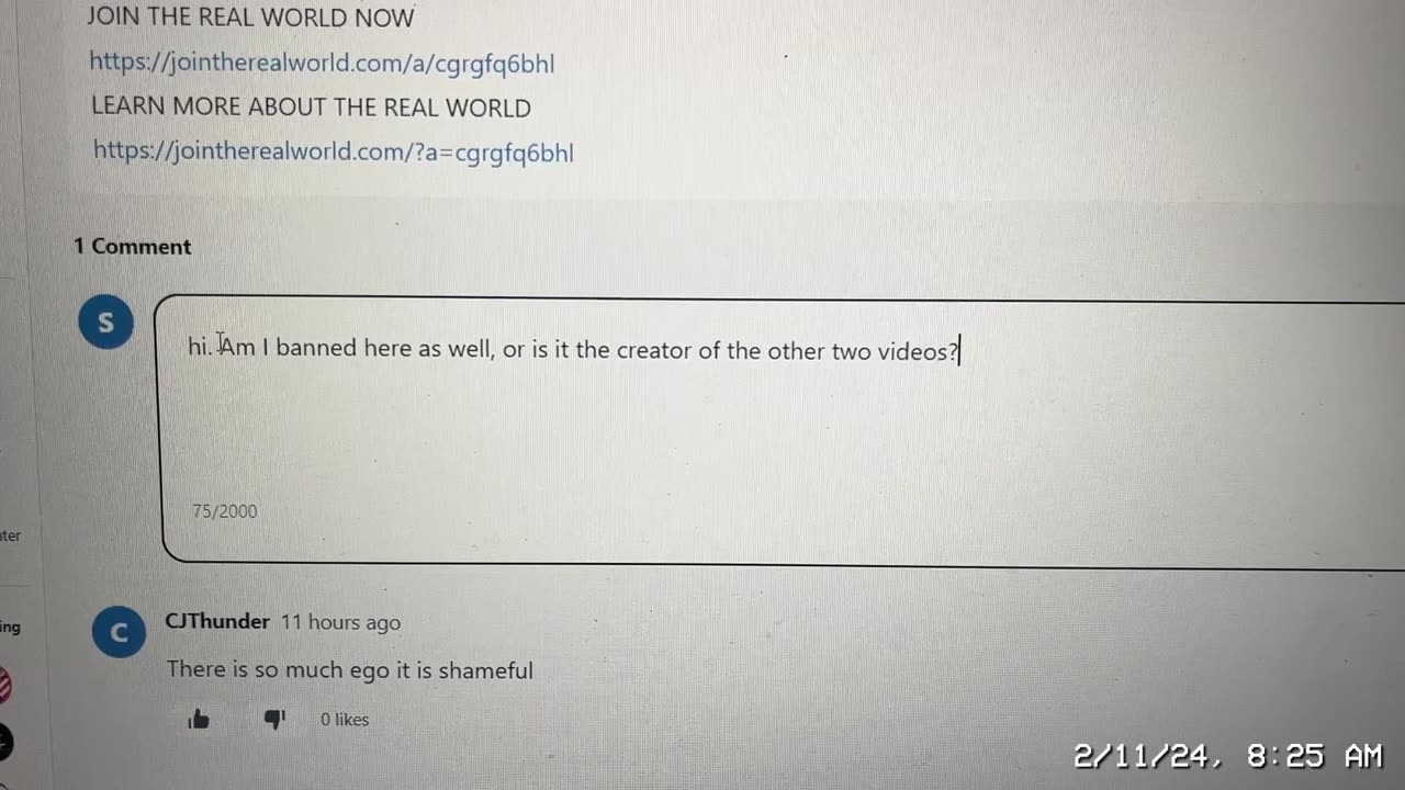 I am being CENSORED here. Anyone else?