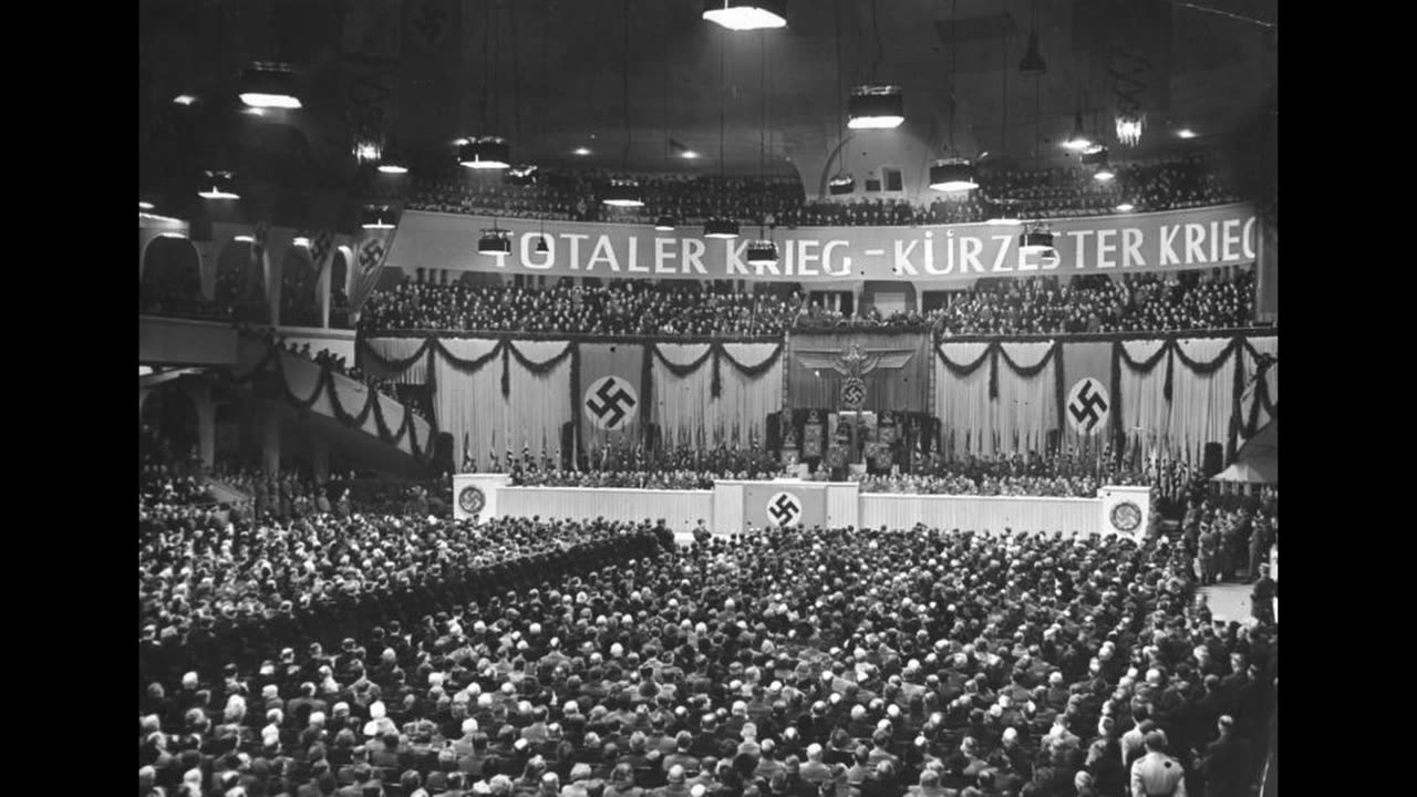 Goebbels - Total War Speech in English (AI)