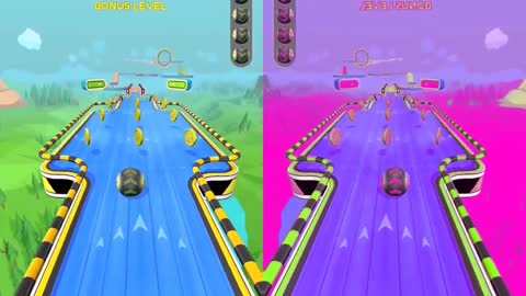 Going Balls Vs Ball Pink - Mobile Gameplay Walkthrough iOS,Android Ball Colors Run New Update