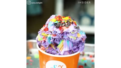 Rainbow Shaved Ice Is A Colorful Spin To An Asian Dessert
