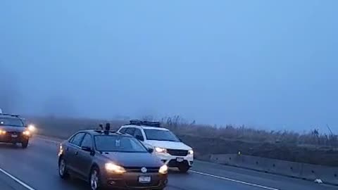 HUGE CONVOY OF TRUCKS CANADA!!