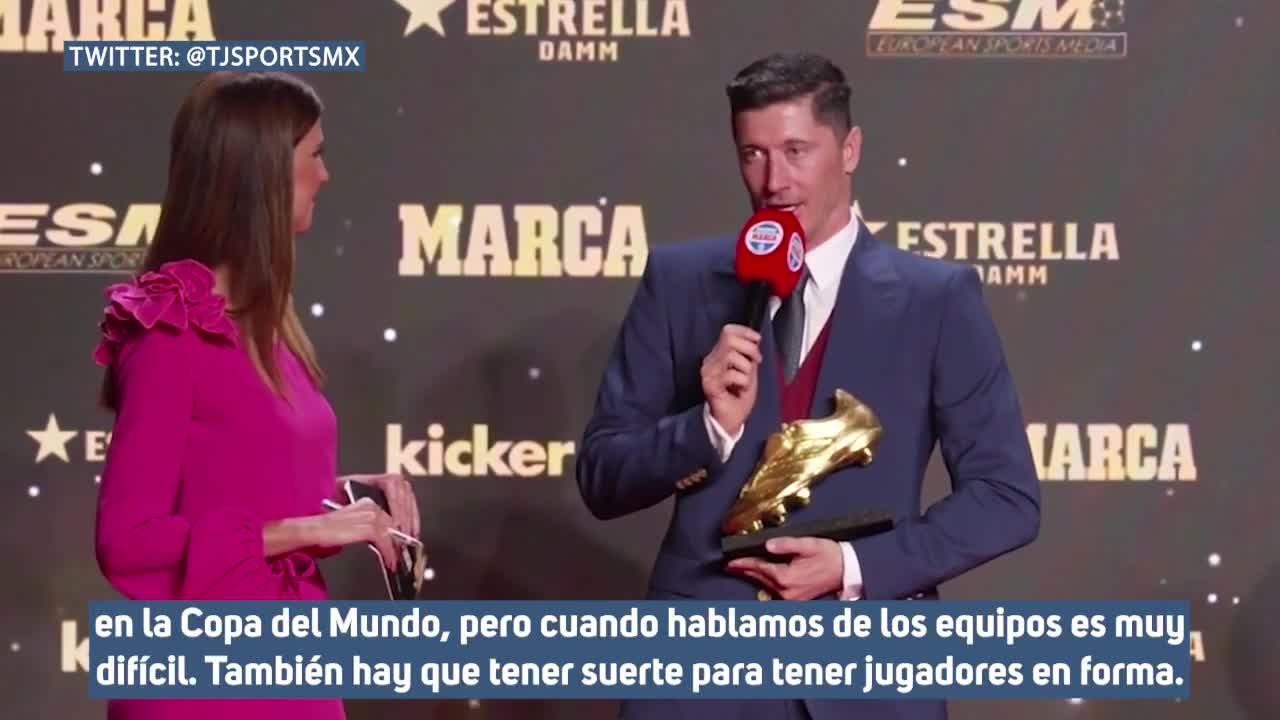 Robert Lewandowski CREE que Argentina y Polonia VENCERÁN a la Selección Mexicana en Qatar 2022