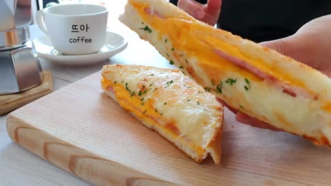 5 minutes cheese toast recipe